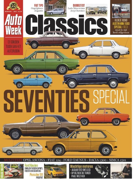 AutoWeek Classics 1-2023 - De gouden tijden van het autorijden.