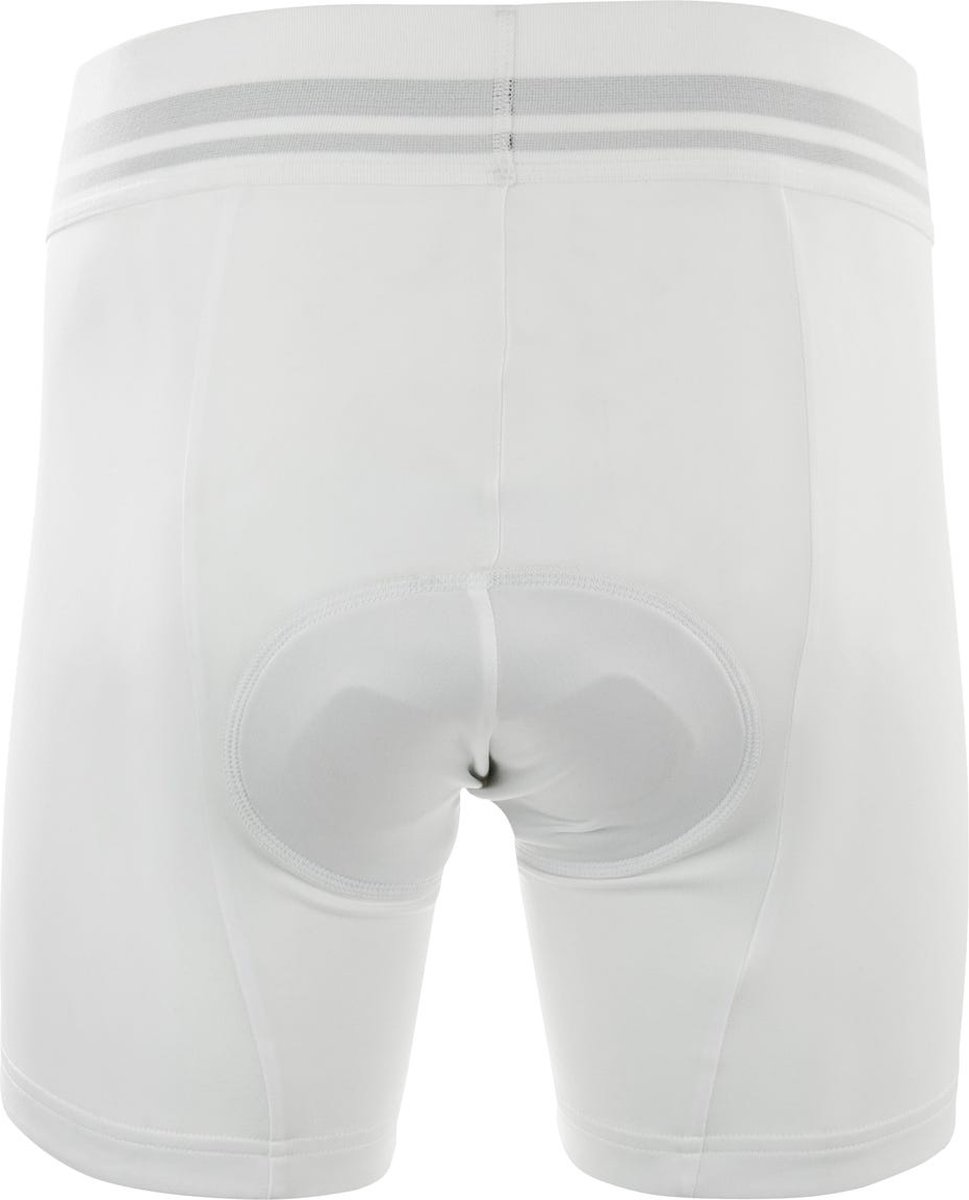 AGU Underwear Fietsonderbroek met Zeem Essential Heren - Wit - S | bol.com