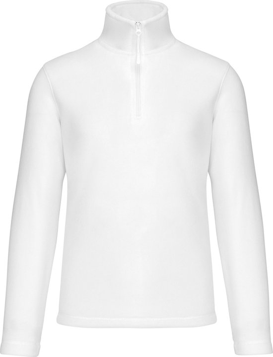 Gilet polaire 'Enzo' avec col zip marque Kariban taille S White