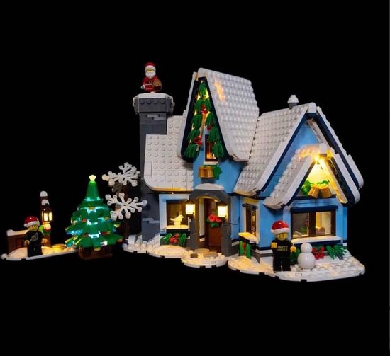 Light My Bricks - Verlichtingsset geschikt voor LEGO Santa's Visit 10293
