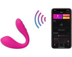 Lovense - Quake G-spot Vibrator met App - Roze