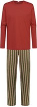 Mey Tweedelige Pyjama Stripes Heren 34045 796 red ginger 54