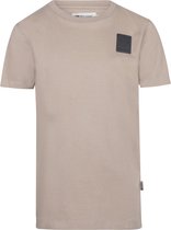 No Way Monday-Boys T-shirts ss- Dark sand - Maat 134