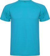 T-shirt sport unisexe enfant turquoise manches courtes marque MonteCarlo Roly 12 ans 146-152