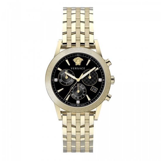 Versace VELT00919 horloge mannen - Roestvrij Staal - goud