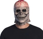 Boland - Masque de tête en latex Crâne cérébral - Adultes - Squelette