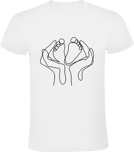 Prénatal baby T-shirt blauw korte mouwen - Prénatal