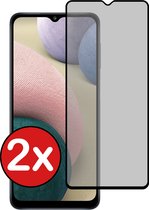 Samsung A53 Protecteur d'écran en Glas trempé Tempered Glass Privacy Cover - Samsung Galaxy A53 Privacy Screen Protector Screen Cover - 2 PACK