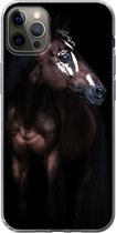 Coque iPhone 13 Pro Max - Cheval - Taches - Légère - Coque de téléphone en Siliconen