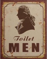 BLIKKEN BORD, RECLAME BORD, MANCAVES BORD, CAFE BORD, PUB BORD, TOILET MEN