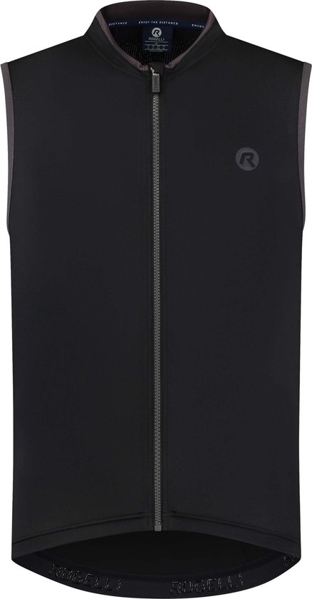 Rogelli Essential Fietsshirt - Zonder Mouwen - Heren - Zwart - Maat XL
