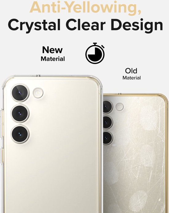 Coque Samsung Galaxy S23 Ringke Fusion Transparente