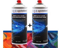 Spuitbus Autolak PEUGEOT Kleurcode LQV - ROUGE ULTIMATE-MET. 2L - 400ml