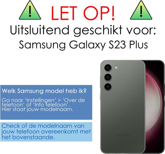 Coque Samsung Galaxy S23 Plus Housse transparente Housse antichoc avec porte-cartes Porte-cartes avec protecteur d'écran