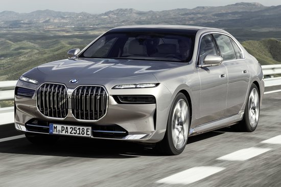 Tapis de voiture sur mesure pour BMW i7 - Année de construction : 2022 - 2024 - Coupe d'origine - 4 pièces - Basic - Convient à toutes les versions