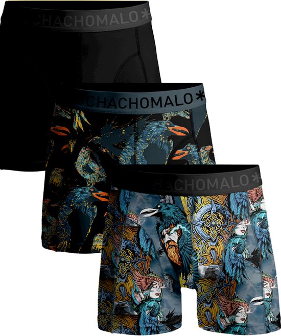 Muchachomalo Heren Boxershorts - 3 Pack - Maat 4XL - Mannen Onderbroeken