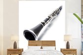 Behang - Fotobehang Een klarinet - Breedte 225 cm x hoogte 280 cm