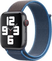 Apple Sport Loop Band voor de Apple Watch Series 1 / 2 / 3 / 4 / 5 / 6 / 7 / 8 / 9 / SE - 38 / 40 / 41 mm - Surf Blue