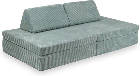 Montessori Speelbank Comfort Corduroy Licht Mint van Childhome — afbeelding 4
