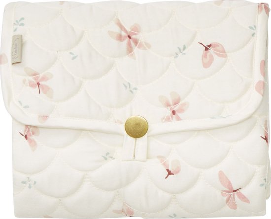Cam Cam Copenhagen - Verschoningsmatje & Tasje 2 in 1 - Verschoningsmatjes - Windflower Creme
