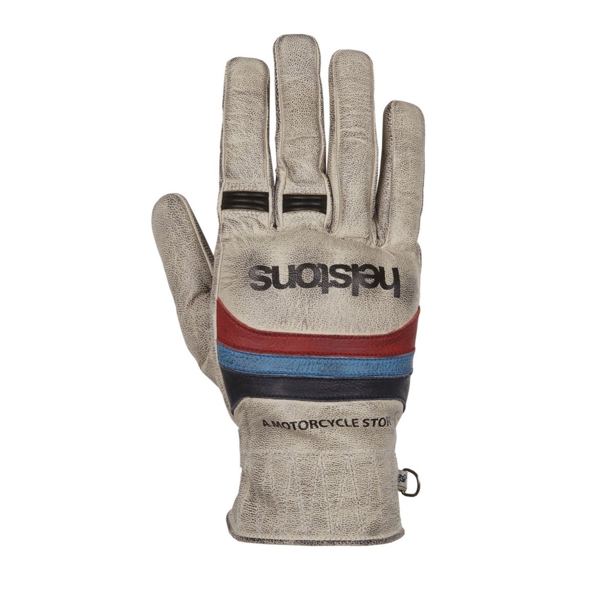 Helstons Mora Zomer Beige Blauw Rood - Handschoen