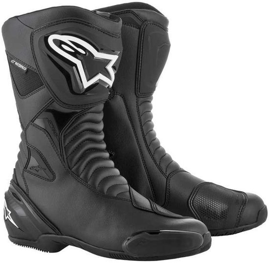 Alpinestars SMX S waterdicht Schoenen Zwart Zwart - Maat 43 - Laars