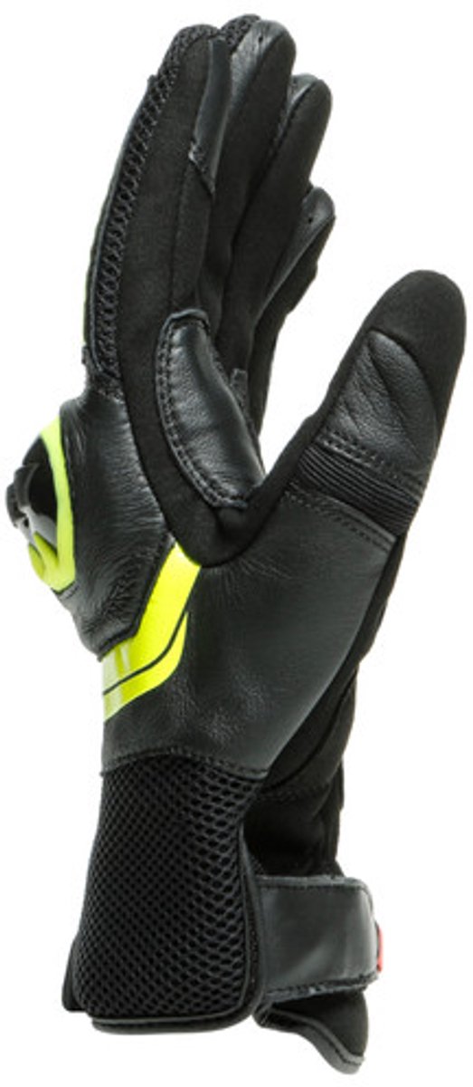 Dainese Mig 3 Unisex Zwart Fluo Geel - Maat L - Handschoen – foto 4