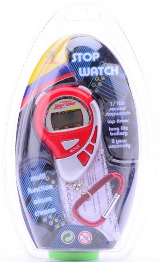 Stopwatch voor tijdopname bij wedstrijden, zeskampen e.d