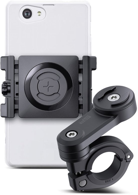 SP Connect Moto Bundle LT SPC+ Telefoonhouder Motor met Universele Klem Zwart
