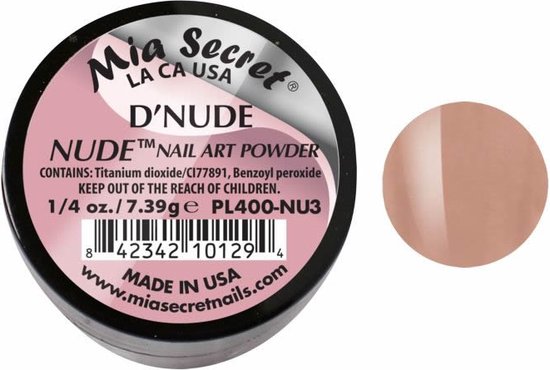Poudre acrylique nude D'Nude
