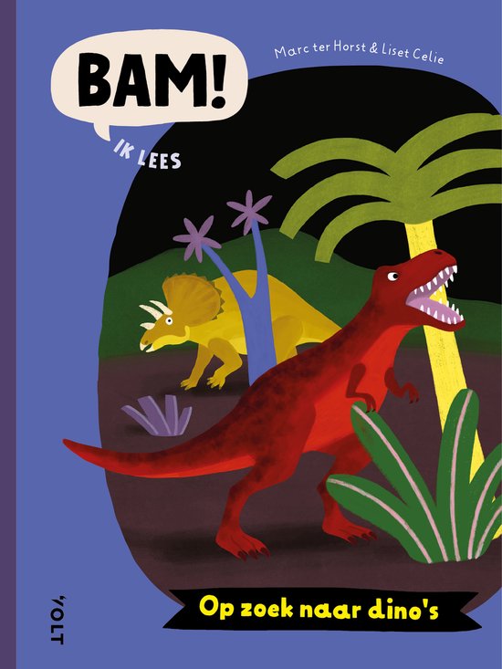 BAM! Ik lees - Op zoek naar dino's - cover