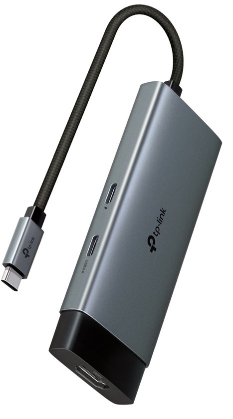 Linq Byelements Lq48000 Hub De Interfaz Usb 3.2 Gen 1  3.1 Gen 1  Type C 5000 Mbit S Negro Gris