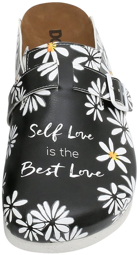 DOGO Comfie Dames Clogs-Slippers- Self Love is the Best Love 40 | bol