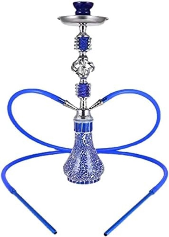 Selbro Waterpijp Shisha Set 55cm met 2 Slangen