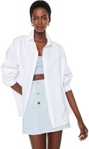 Trendyol Chemise Basis à manches standard pour femme