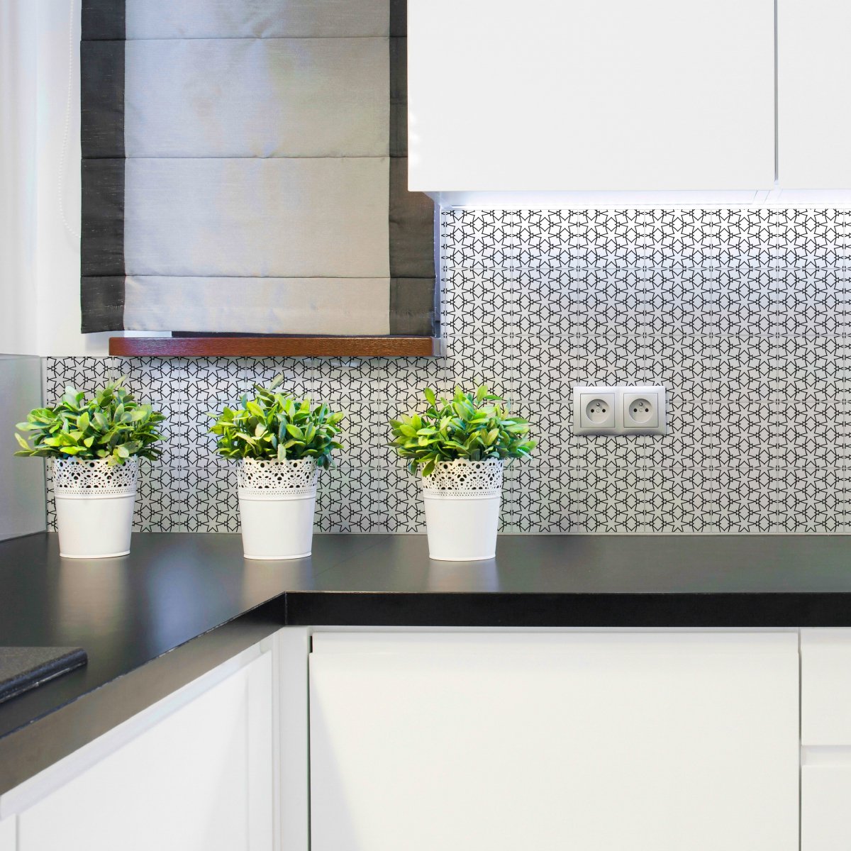 Ambiance Sticker Muurstickers voor keuken en badkamer - 30 Oosterse Monastir cementtegelstickers - 30 stickers 15x15cm Multi color
