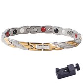 Desire of Goods Magnetische armband - Sieraden - Waist trainers - Met inkorter - Dames/Heren - Zilver/Goud