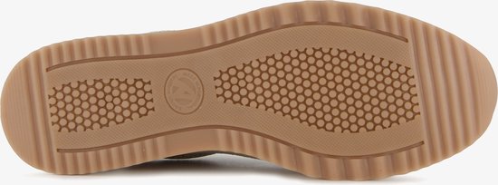 Baskets femme en daim Hush Puppies beige - Taille 37 - Cuir véritable - Semelle amovible