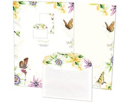 Briefpapier met enveloppen: Michelle Dujardin