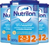 Nutrilon 2+ - Peuter Groeimelk Kinderen Vanaf 2 jaar - Babyvoeding in Poeder voor Flesvoeding - 3 x 800g