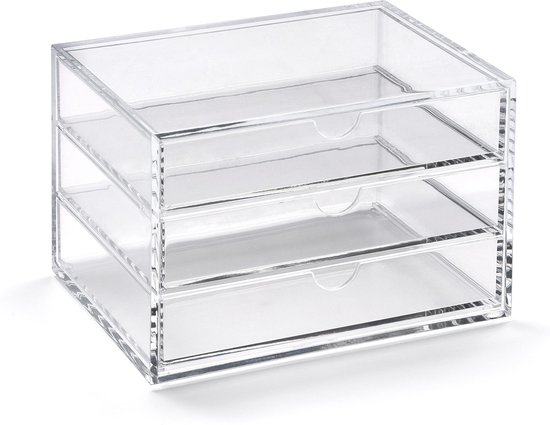 2 stuks stapelbare papieren brievenbak, A4-archieflade bureauorganizer, acryl bureauorganisatoren en accessoires sorteerlade, transparante werkruimte kantoorbenodigdheden organisatoren, 31,5 x 22,5 cm