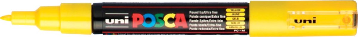 Markeerstift POSCA PC-1M Geel 12 Stuks