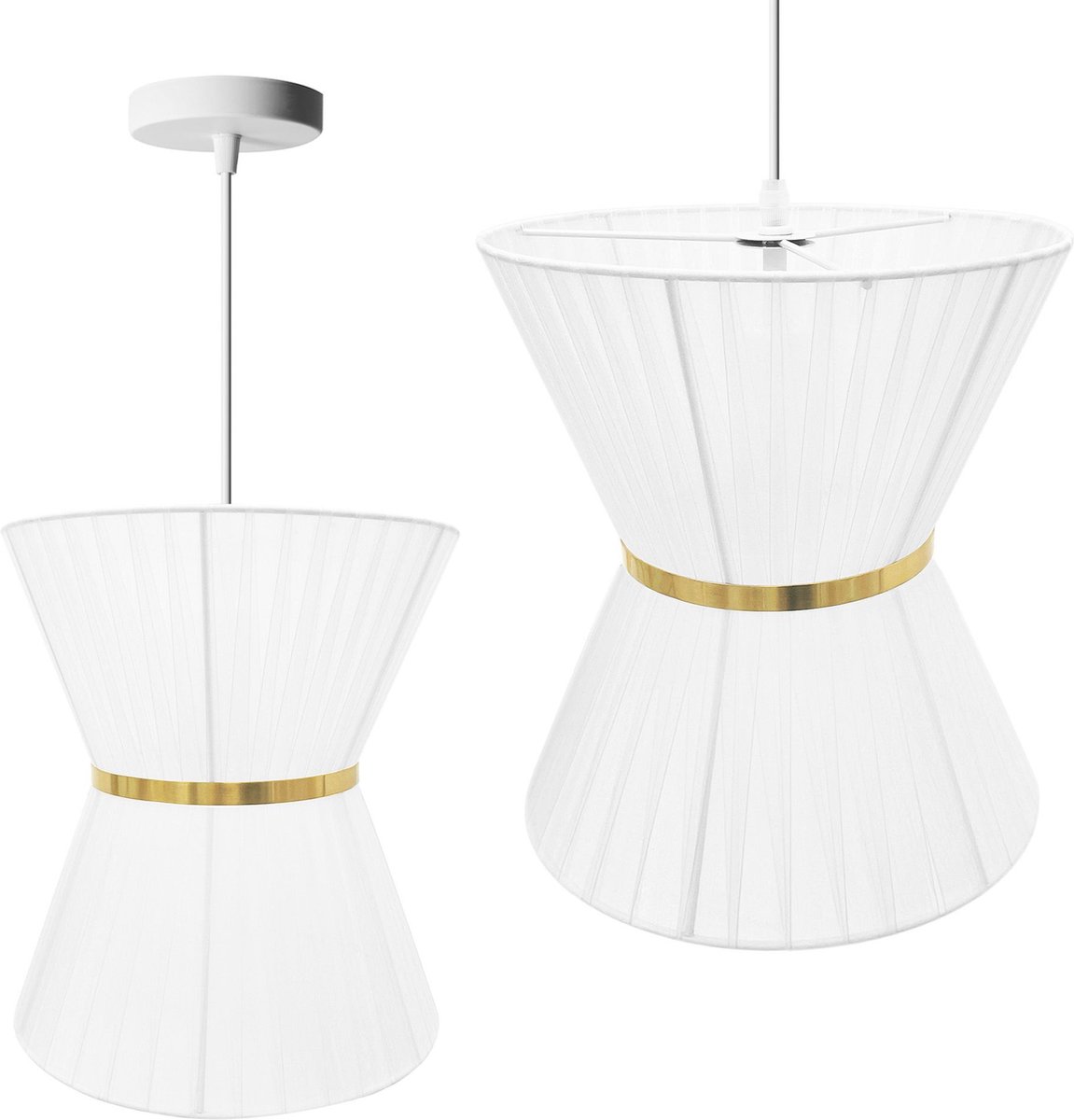 Toolight App1504-1Cp Hanglamp Wit 30X30X35Cm