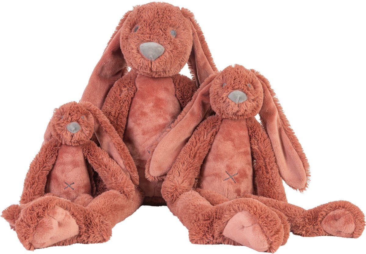 Happy Horse Konijn Richie Knuffel 28cm - Roestbruin - Baby knuffel — afbeelding 4