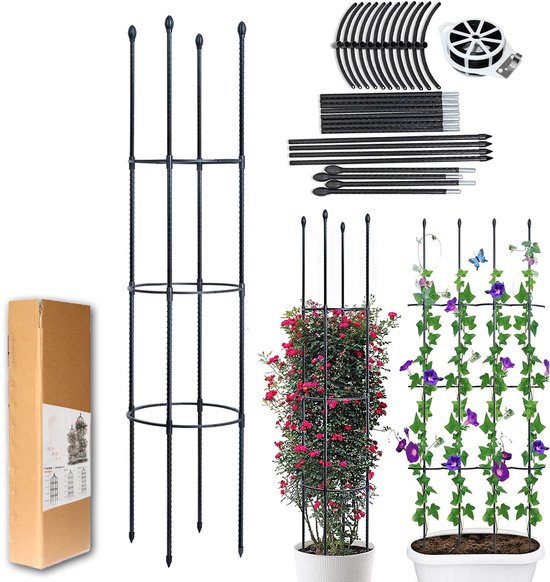 Elektrocultuur Plant Stakes, 6 stks Koperdraad Antenne voor