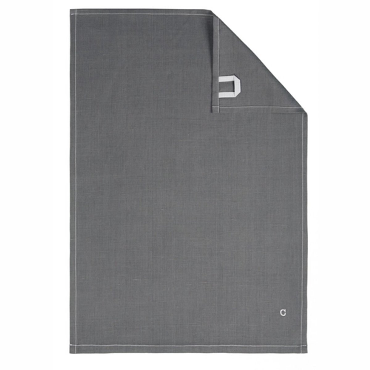 Theedoek Cawö Solid Anthracite