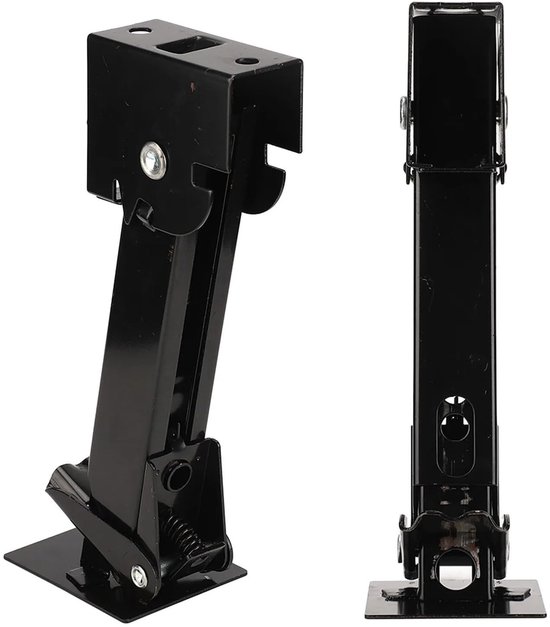 2 Stuks Trailer Stabilizer Jack, RV Telescopische Drop Leg met Max Load 650Lbs, 290mm Tot 455mm