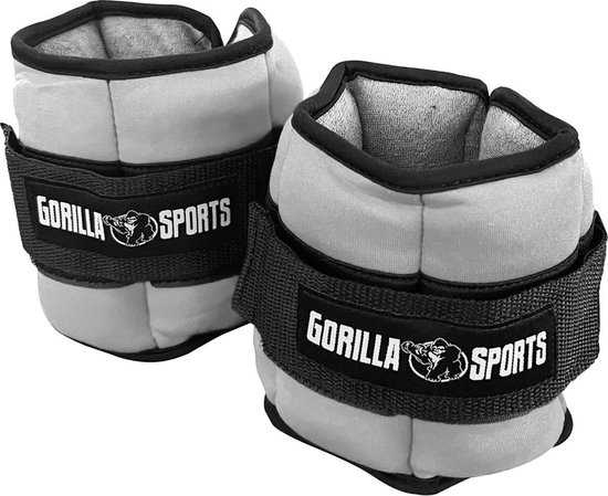 Lot de 2 poids de cheville (2 manchettes de 2,3 kg) – 4,5 kg au total – pour femmes, hommes et enfants – utilisés pour les entraînements à la maison, le pilates