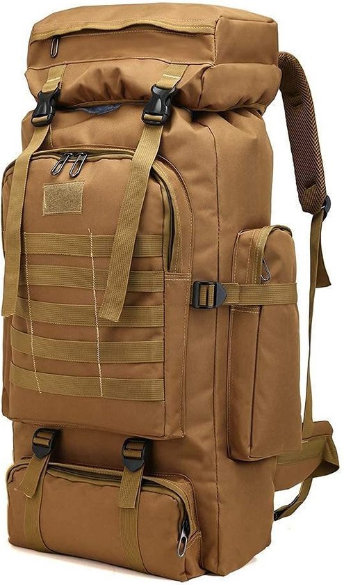 Inovra ® Grote veelzijdige outdoor rugzak met camouflagepatroon voor avontuurlijke mannen