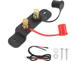 Batterij Oplader Post Afstandsbediening Jumper Terminals Opladen Posten - 4 Gauge Kabel voor UTV ATV Auto Vrachtwagen RV Tractor Boot. .